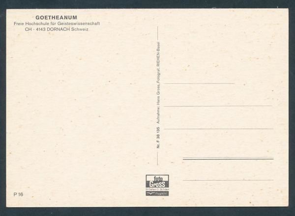 GOETHEANUM Freie Hochschule für Geisteswissenschaft in Dornach/CH